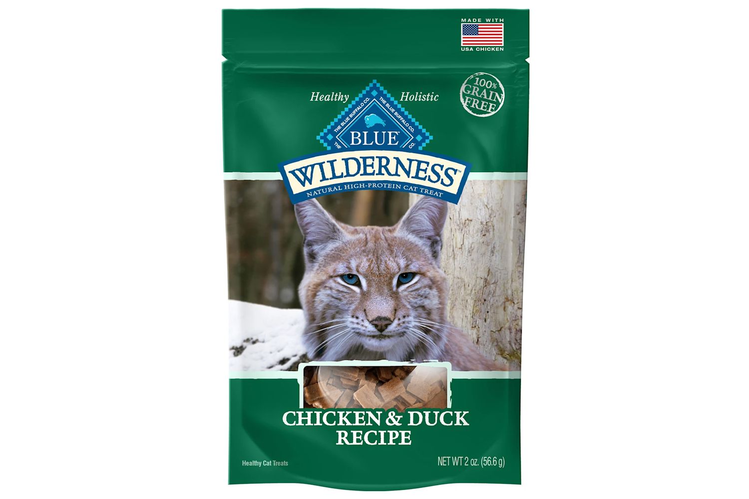 Blue Buffalo Blue Wilderness Chicken & Duck Cat Treats