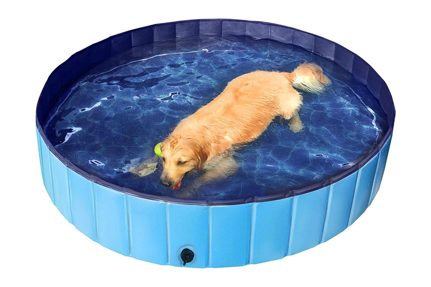 Yaheetech Foldable Plastic Dog Pool