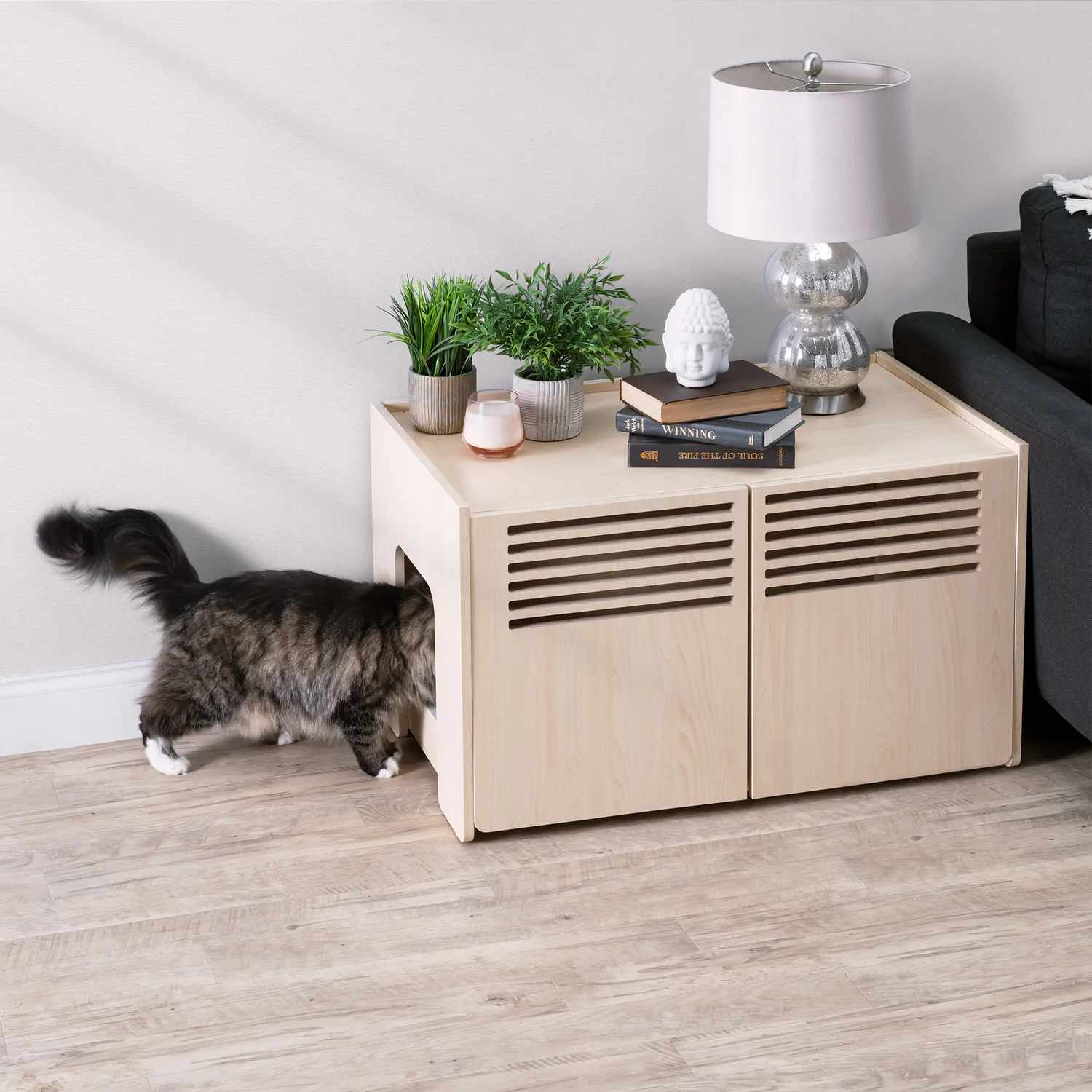 furmia cat litter box enclosure furniture